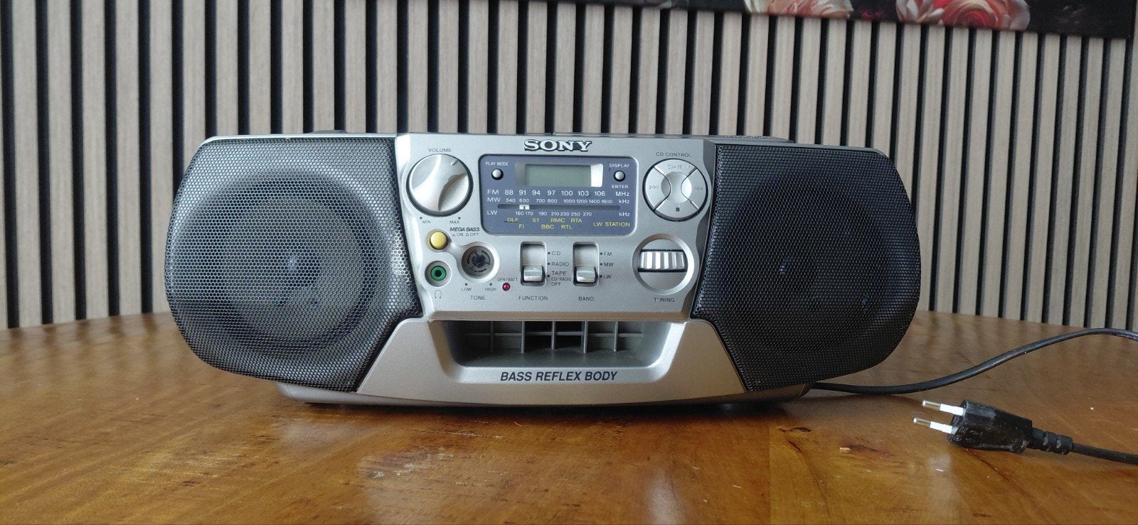 Sony CFD-V27L CD Radio Cassette-Corder, Ophalen of Verzenden, Gebruikt, Radio, Met cd-speler
