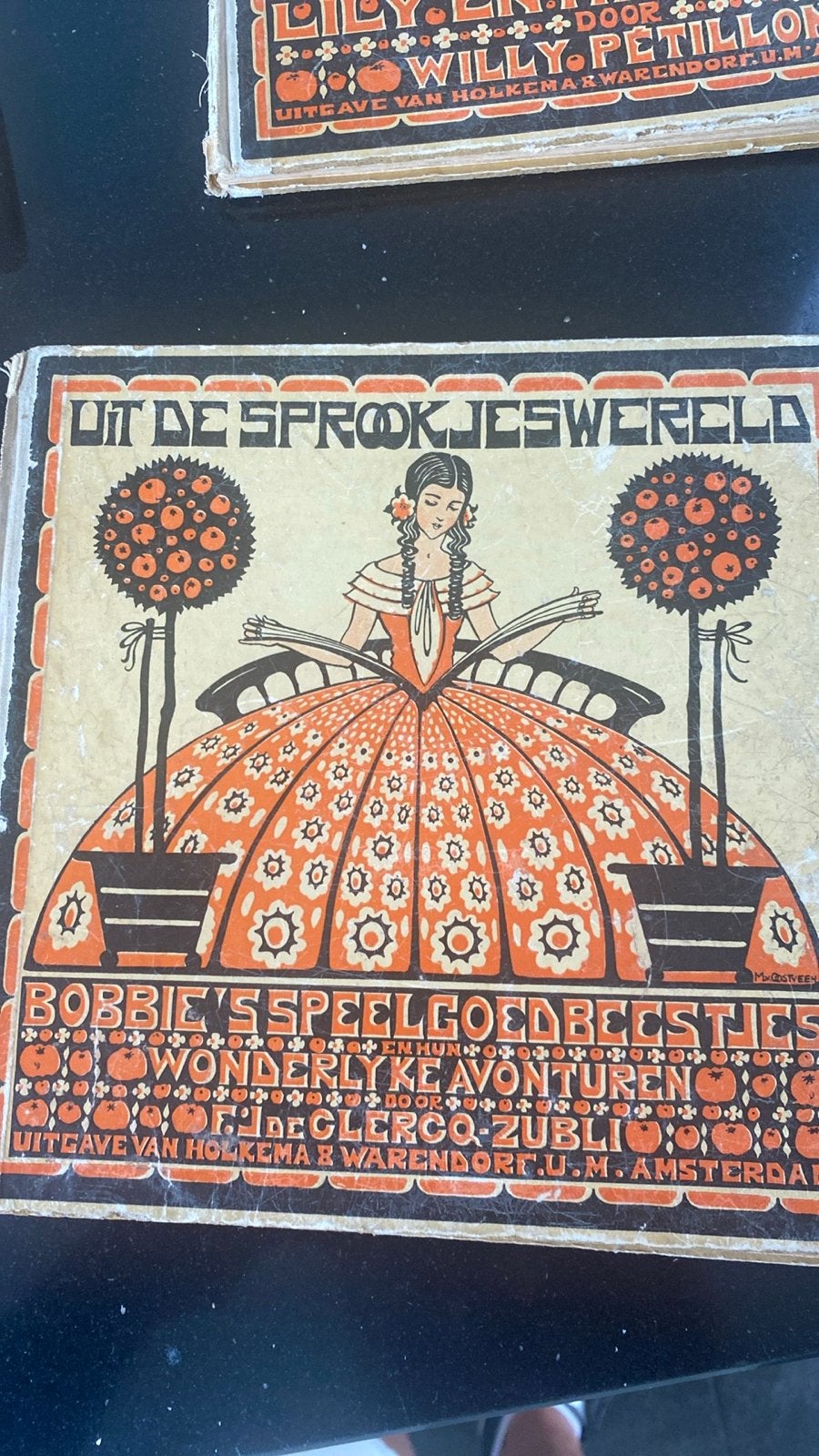 Uit de Sprookjeswereld - 3 antieke kinderboeken, Ophalen of Verzenden, Gelezen