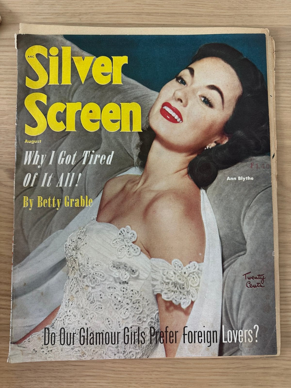 52 vintage bladen: De Lach, Silver Screen & Cine Miroir, Ophalen of Verzenden, 1940 tot 1960, Tijdschrift