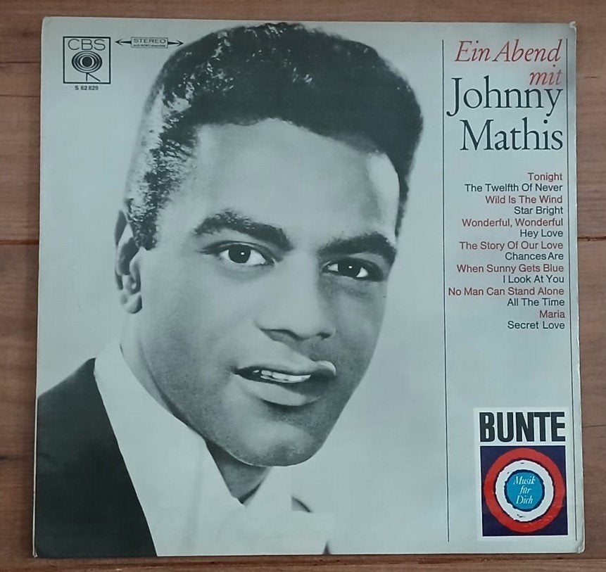 Johnny Mathis-Ein Abend mit Johnny Mathis(CBS S 62 829)BUNTE, LP, Gebruikt, Pop, 12 inch