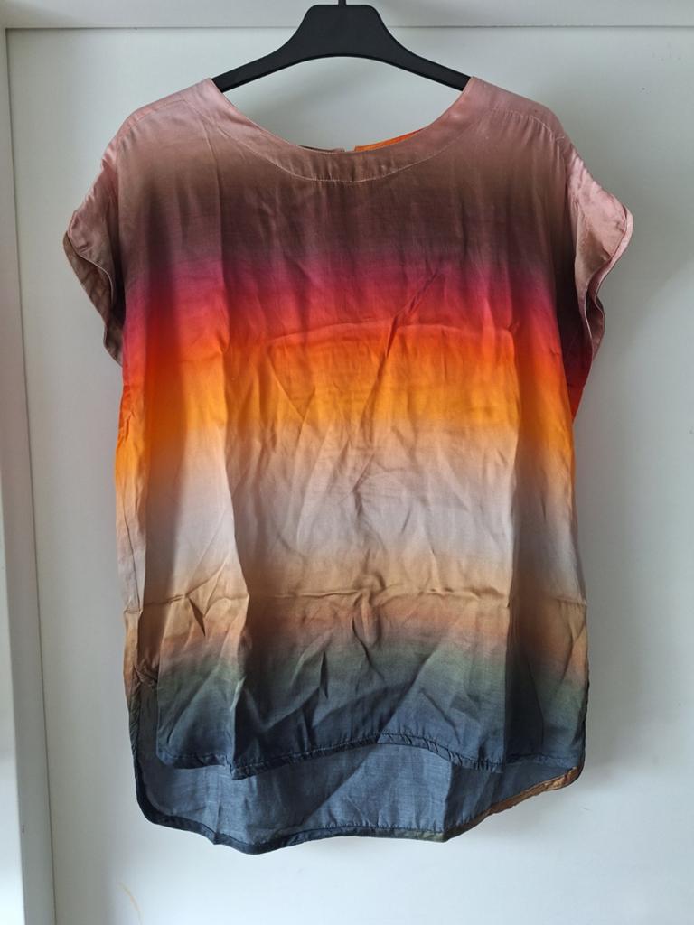 Gekleurd shirtje maat XS, Overige kleuren, Ophalen of Verzenden, Korte mouw, Maat 34 (XS) of kleiner