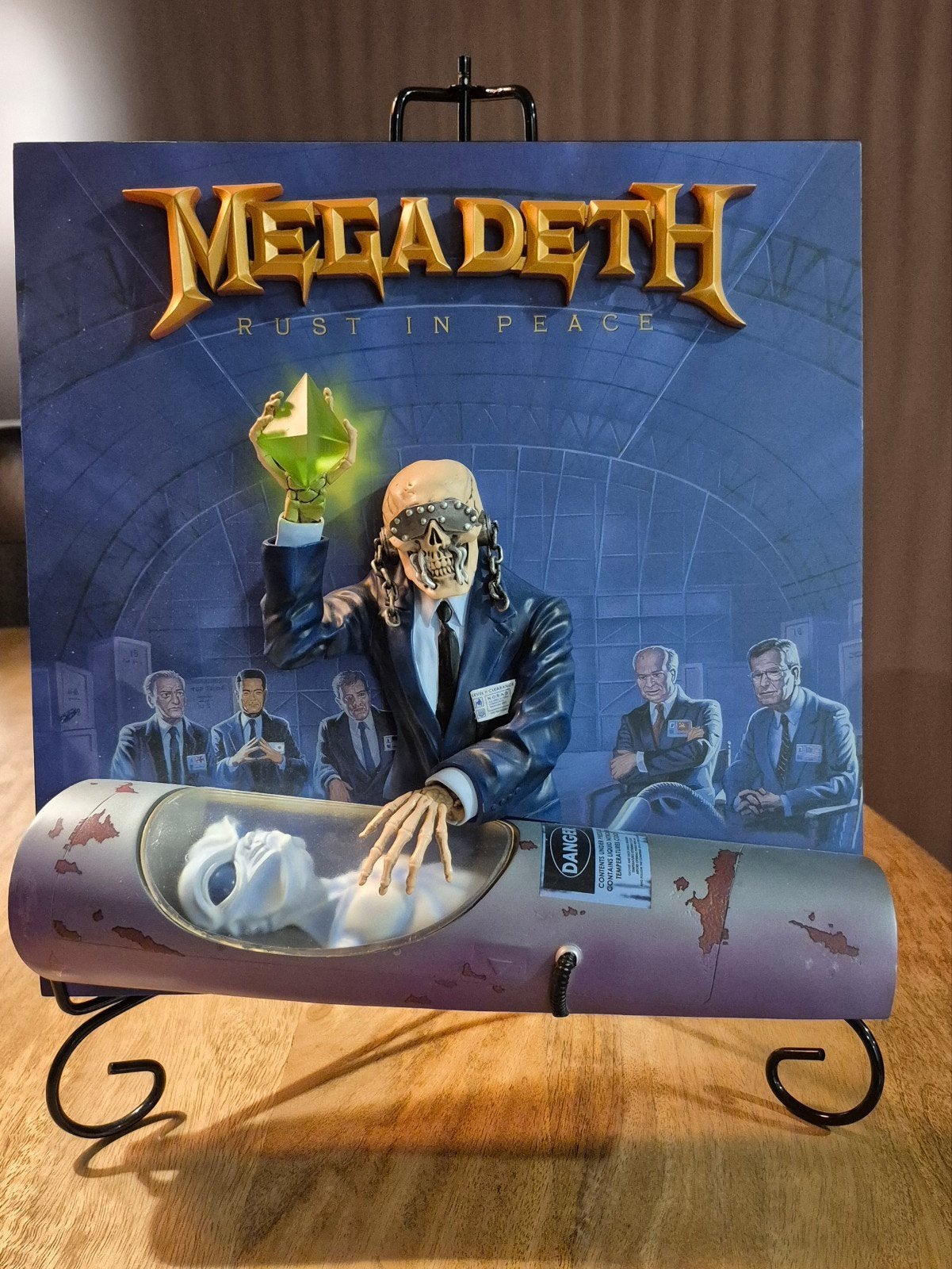 Megadeth Rust in Peace 3D Vinyl Collector Series Boxset, Ophalen, Zo goed als nieuw