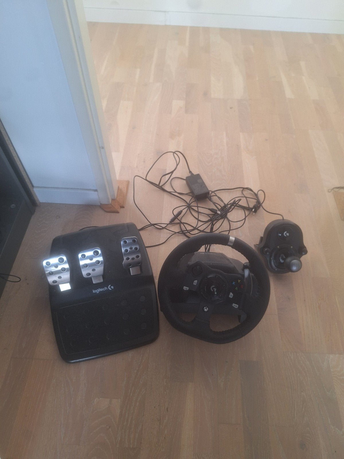 Logitech G920 racestuur met shifter - weinig gebruikt, Ophalen, Overige merken, Zo goed als nieuw