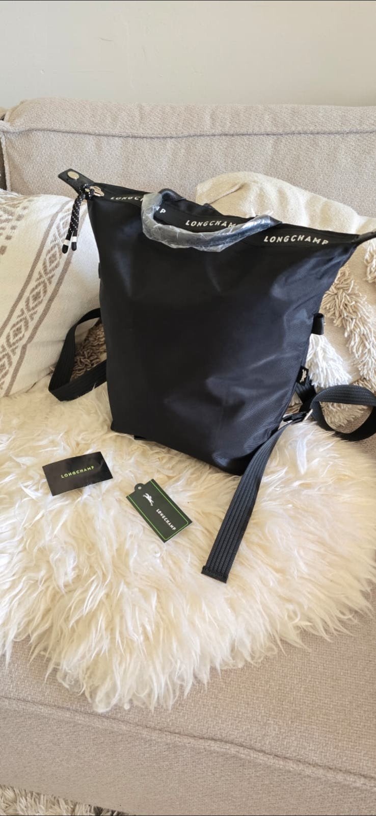 Longchamp rugzak, Ophalen of Verzenden, Nieuw, Overige merken