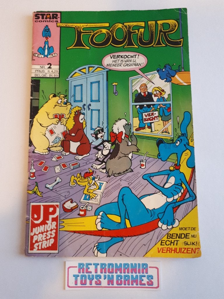 strip - foofur nummer 2, Eén stripboek, Verzenden, Zo goed als nieuw