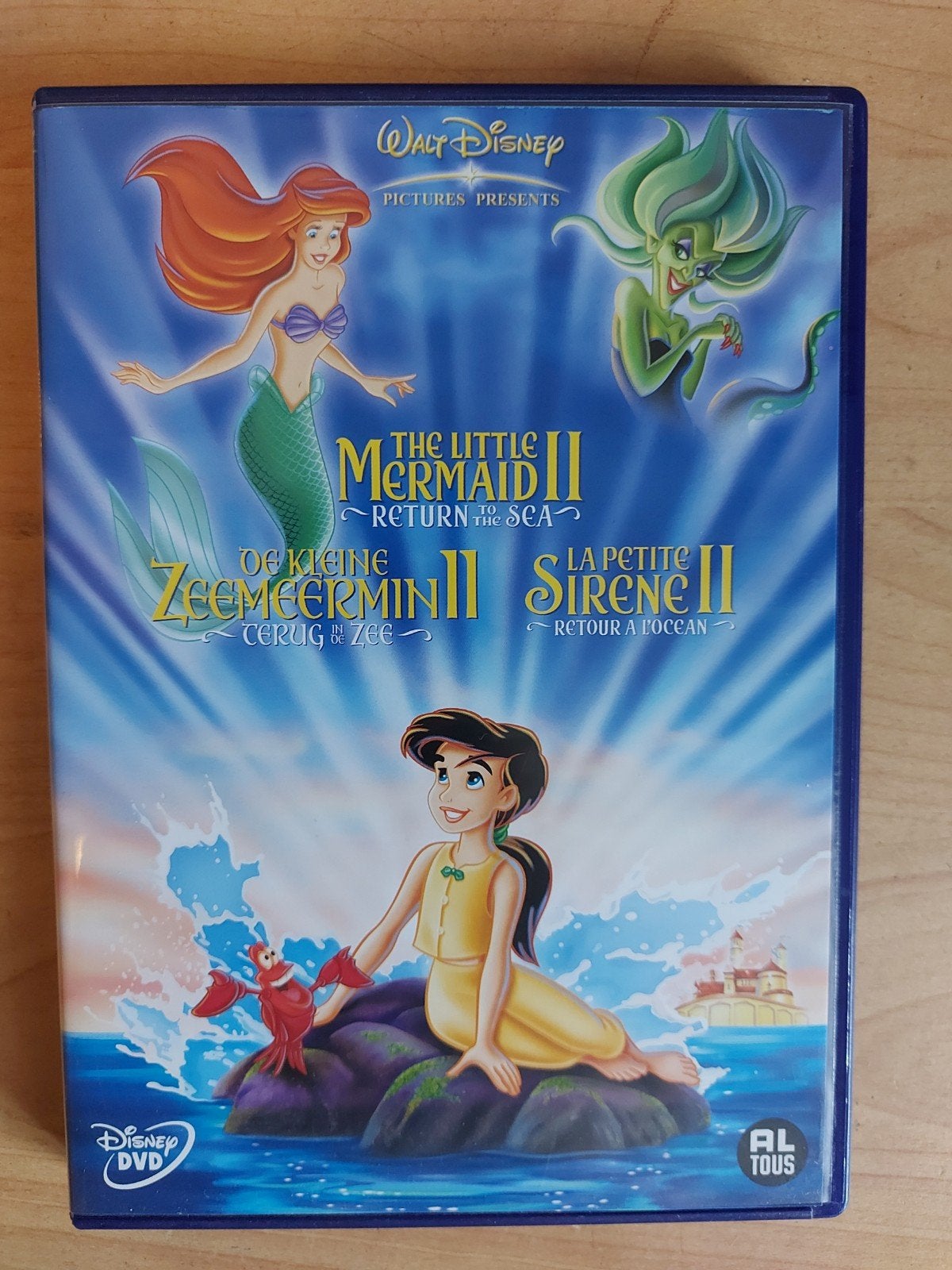 The Little Mermaid II Terug in de Zee - Disney, Alle leeftijden, Ophalen of Verzenden, Zo goed als nieuw, Amerikaans