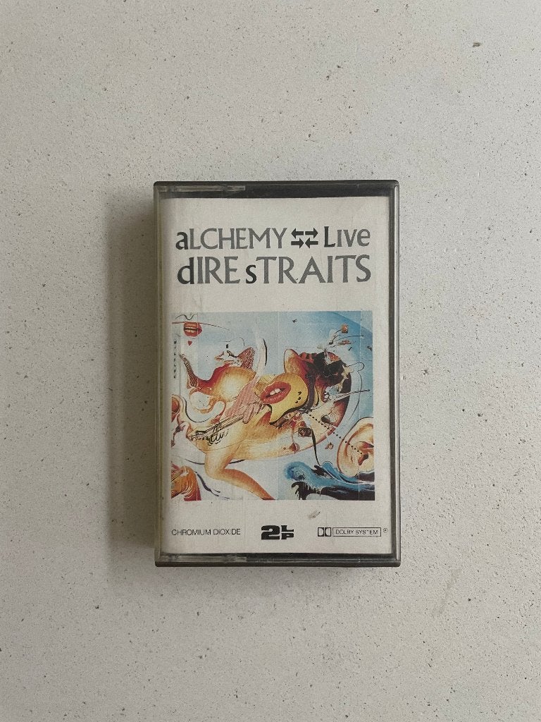 Dire Straits - Alchemy, 1 bandje, Ophalen of Verzenden, Zo goed als nieuw, Origineel