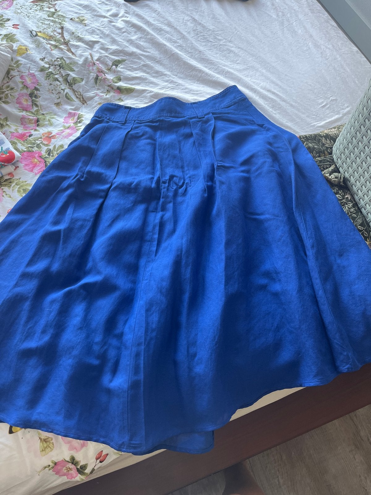 Mooie blauwe rok, maat M (42), Kleding | Dames, Rokken, Maat 38/40 (M), Blauw, Ophalen of Verzenden, Zo goed als nieuw