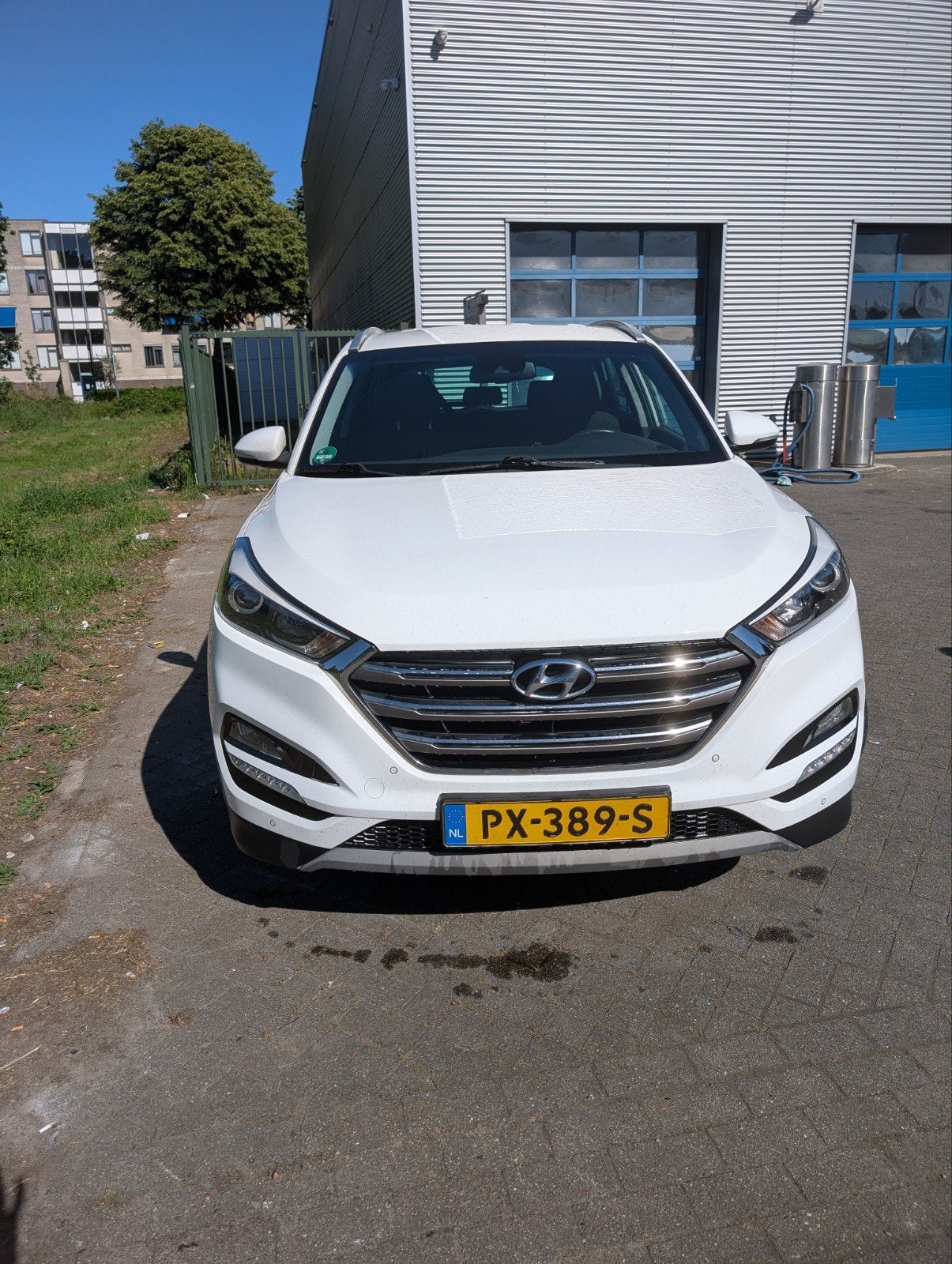 Hyundai Tucson 1.6 GDi 132pk 2017 Wit, Voorwielaandrijving, 1591 cc, 4 cilinders, Origineel Nederlands