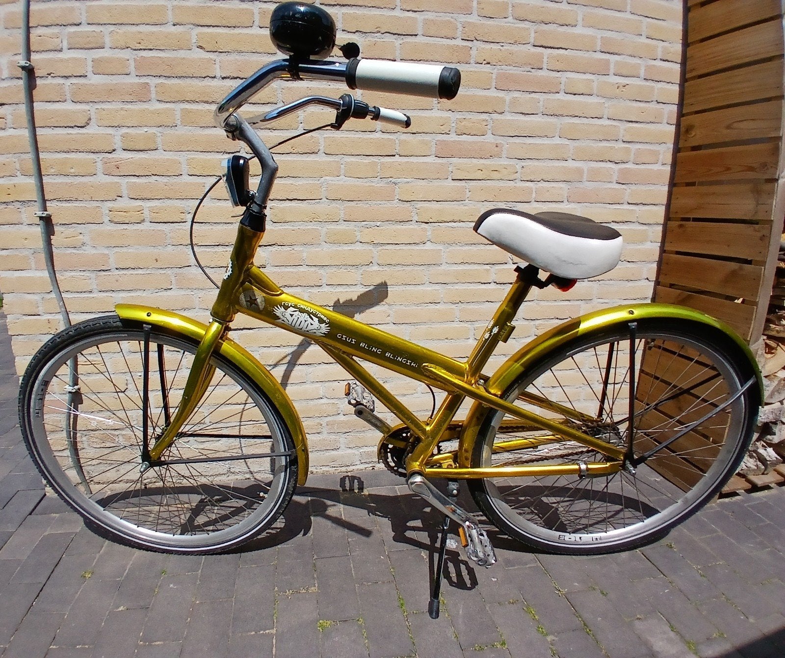 Gouden beachbike, Ophalen, Gebruikt, Staal