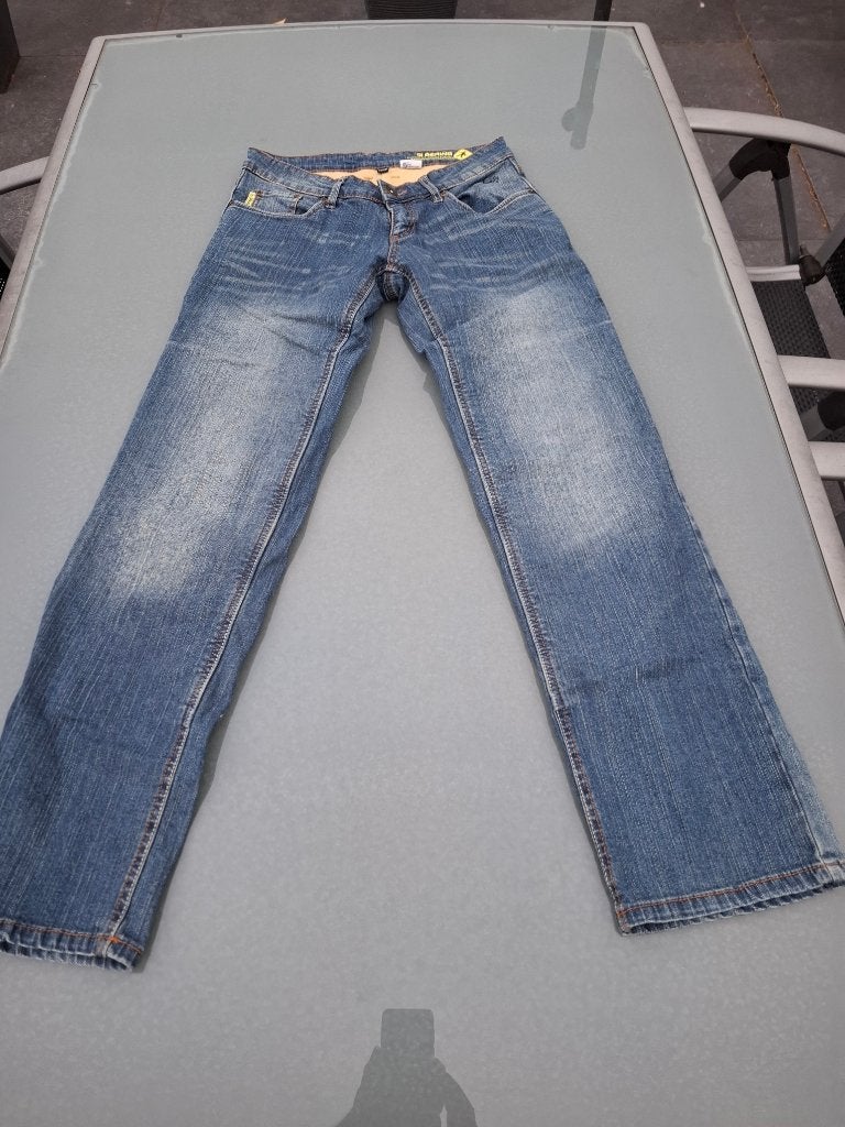 motorbroek Motorjeans met kevlar protectie., Motoren, Ophalen of Verzenden, Broek | textiel, Bering, Dames