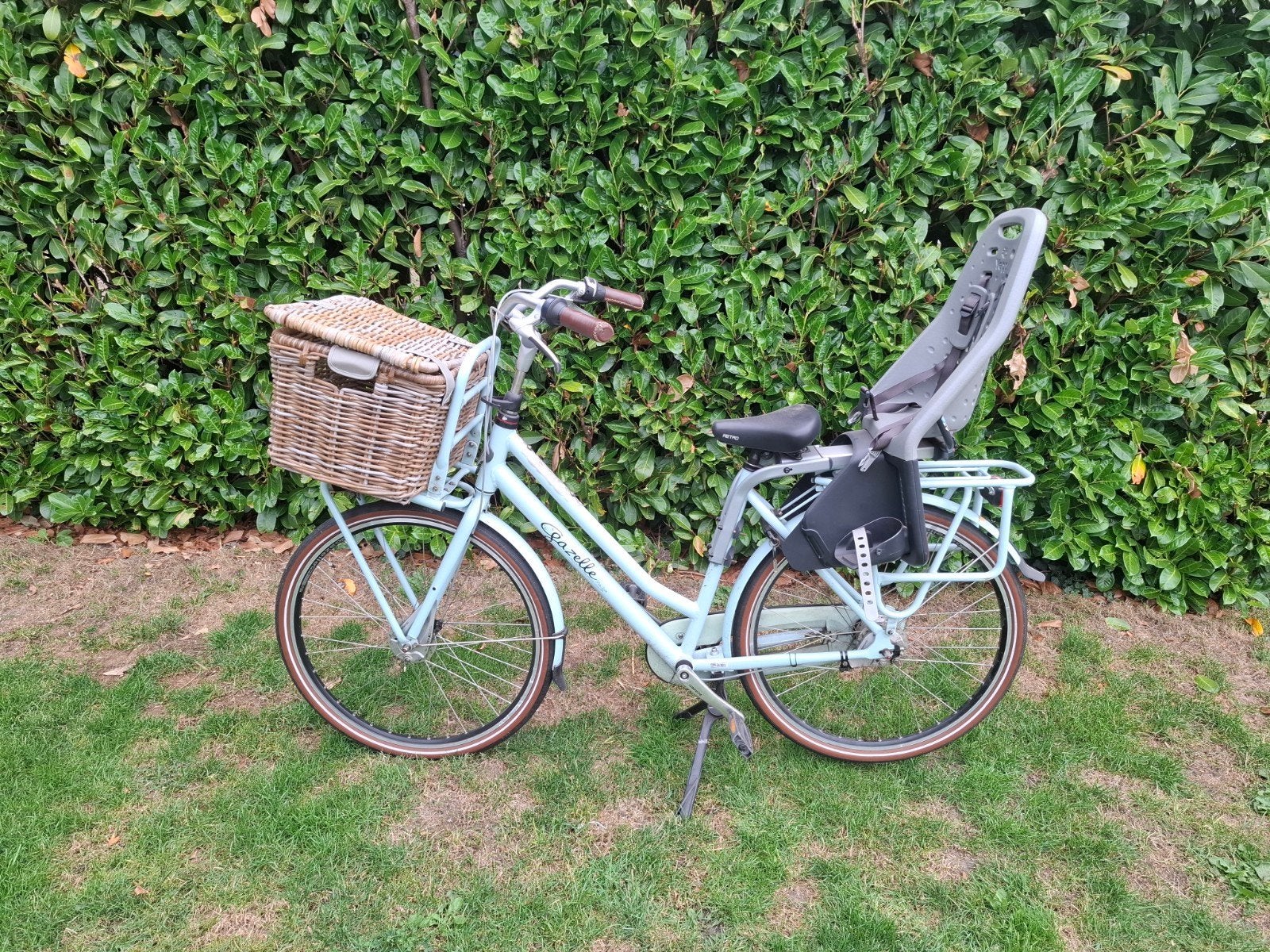 Gazelle miss grace moederfiets compleet met yepp, Fietsen en Brommers, Fietsen | Dames | Moederfietsen, Ophalen, Versnellingen