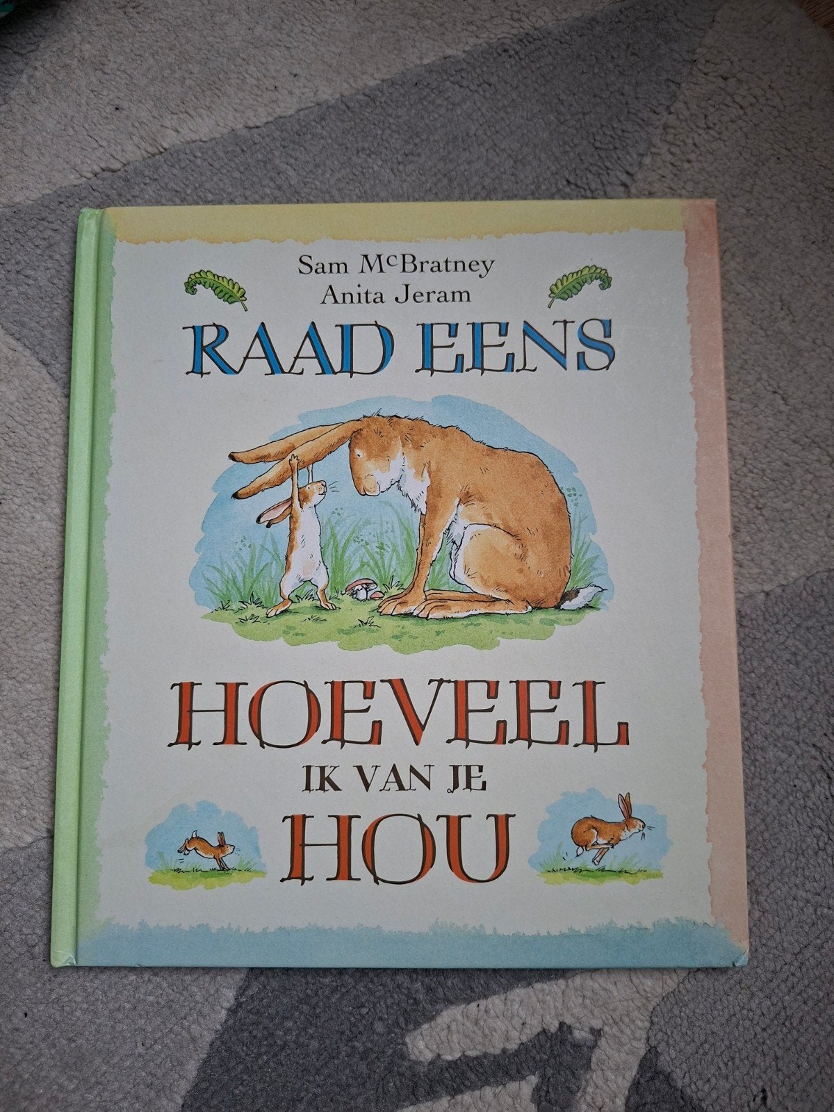 Raad Eens Hoeveel Ik Van Je Hou - Sam McBratney, Ophalen, Zo goed als nieuw, Sam McBratney, 2 tot 3 jaar
