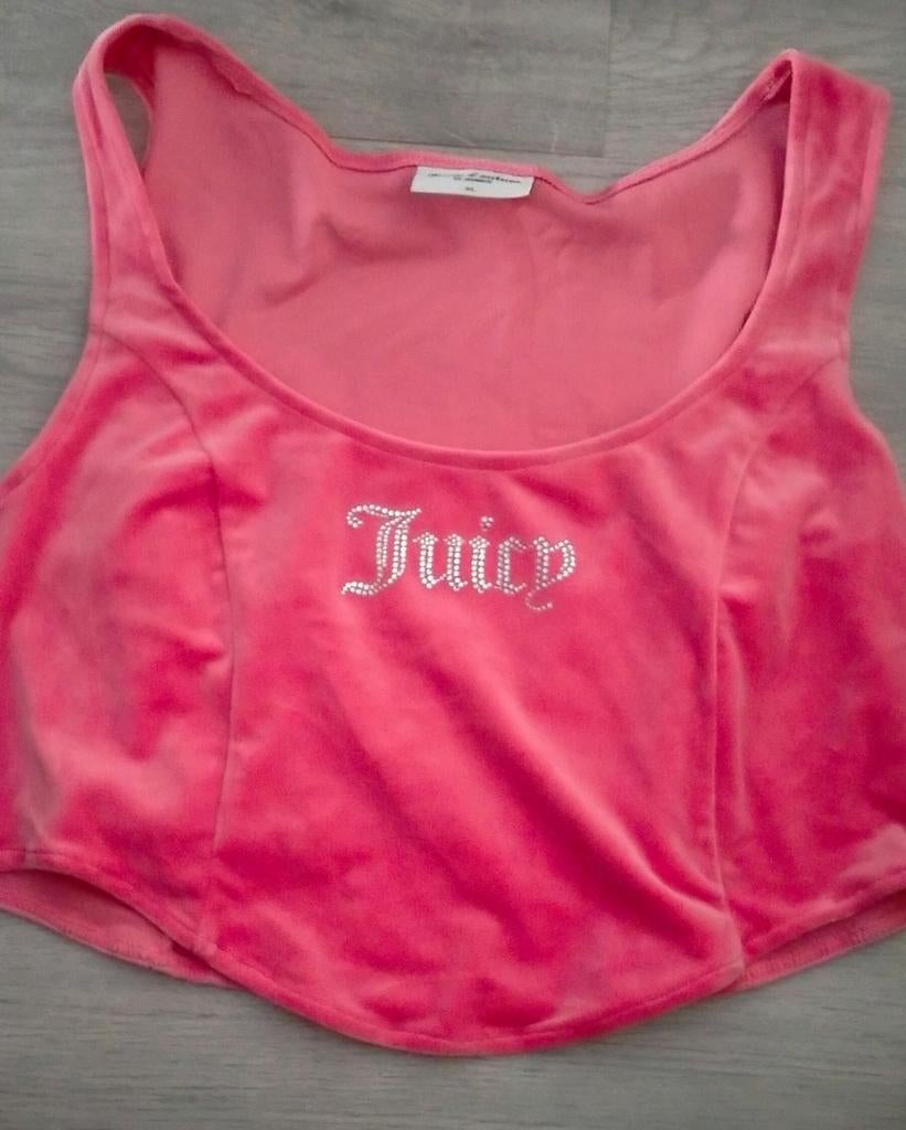 Roze Juicy Couture Set - Top & Sweater - XL, Ophalen of Verzenden, Zo goed als nieuw