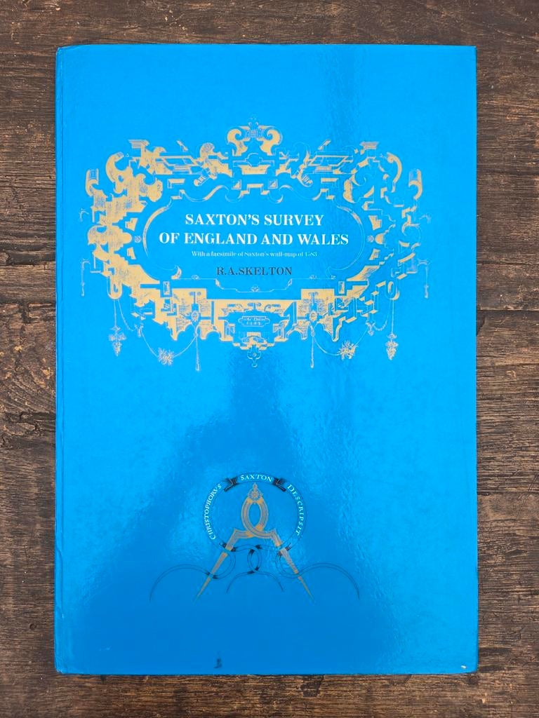 Saxton's Survey of England and Wales, Boeken, Atlassen en Landkaarten, Ophalen of Verzenden, Gelezen, R.A. Skelton, Landkaart