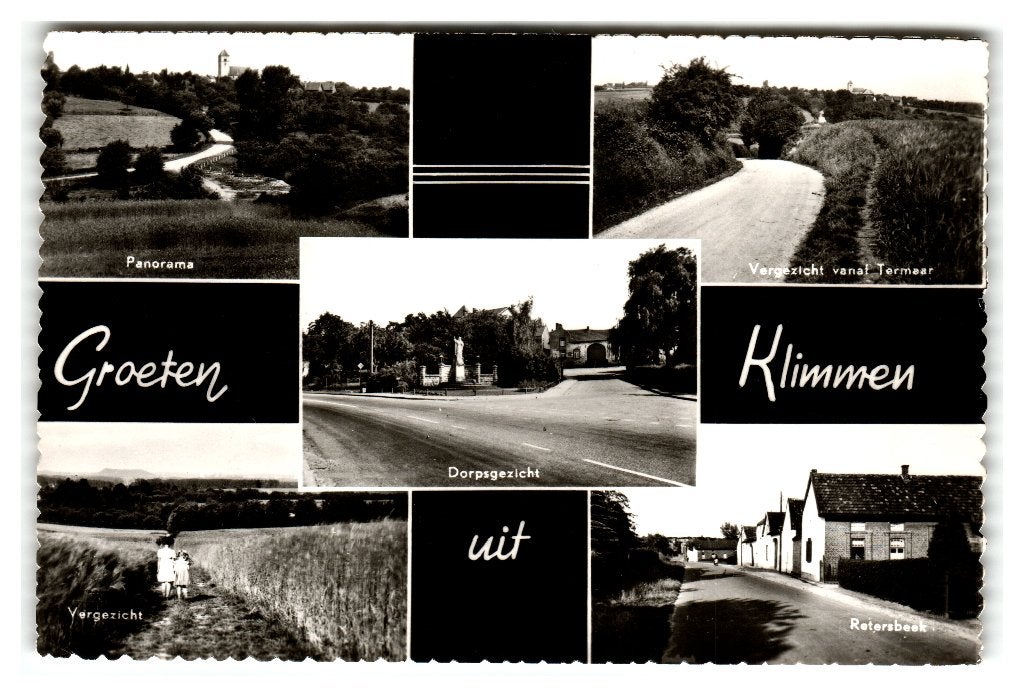 Klimmen, Groeten uit Klimmen, Verzamelen, Ophalen of Verzenden, 1960 tot 1980, Gelopen, Limburg