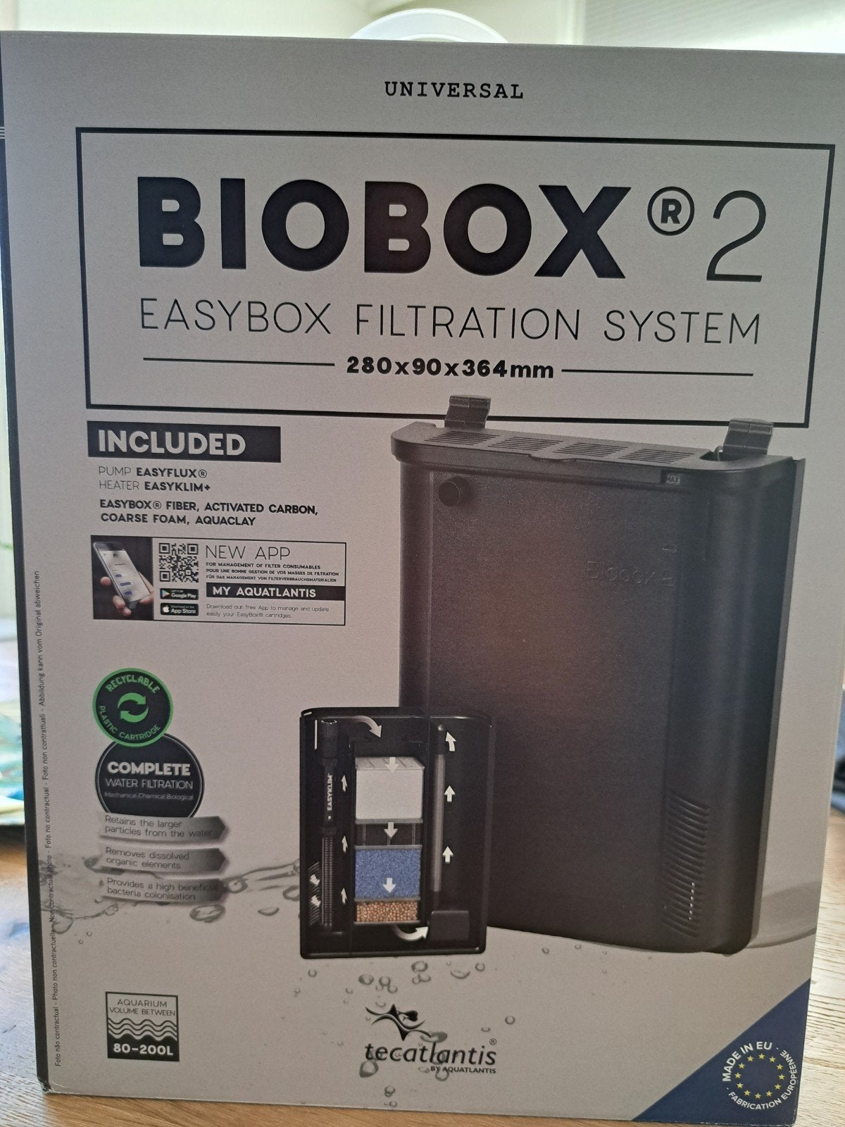 Aqualantis, Biobox 2. Aquariumfilter., Ophalen of Verzenden, Nieuw, Filter, Aquatlantis