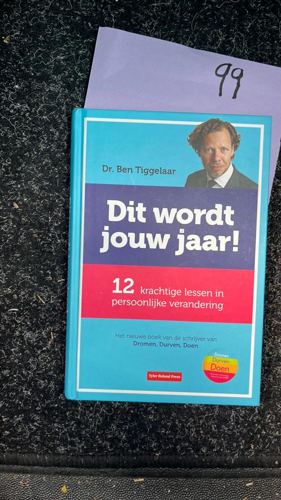 Dit wordt jouw jaar! - Dr. Ben Tiggelaar, Ophalen of Verzenden, Zo goed als nieuw