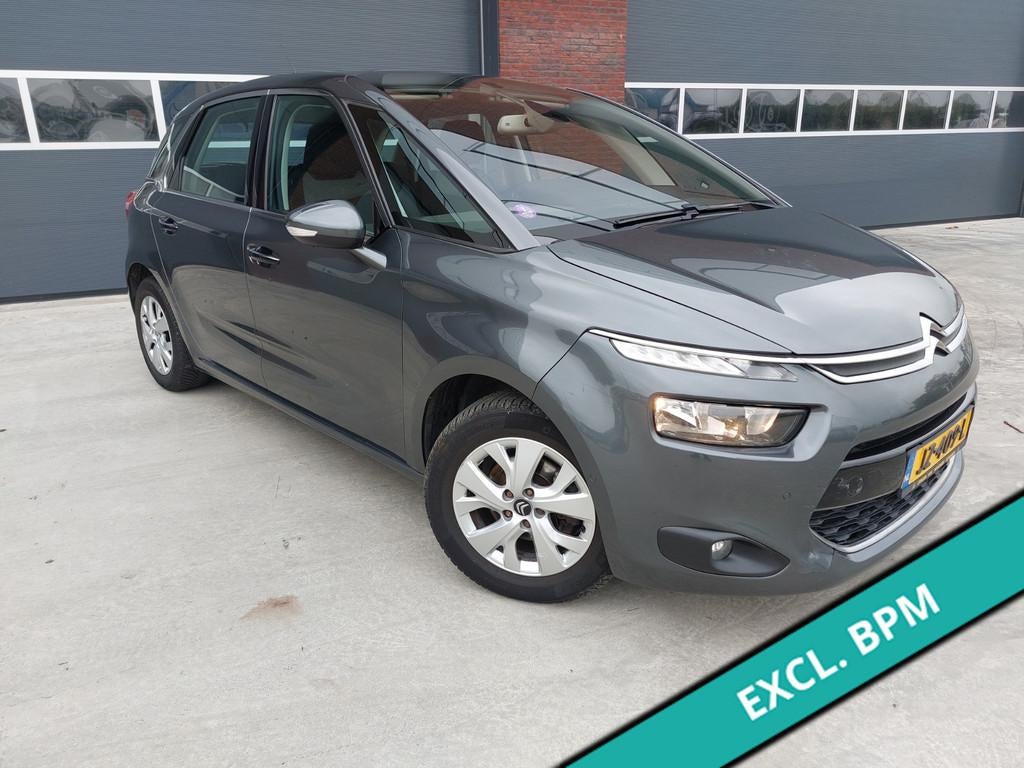 Citroen C4 Picasso 1.2 PureTech Selection Airco/ECC Navigati, Voorwielaandrijving, Stof, Gebruikt, Euro 6
