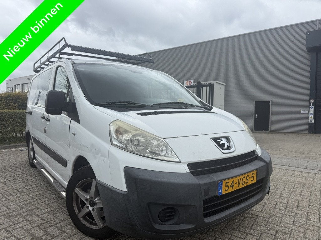 Peugeot Expert 2.0 HDI 3ZITS CLIMA 6BAK 120PK (bj 2007), Auto's, Gebruikt, 4 cilinders, Wit, Origineel Nederlands