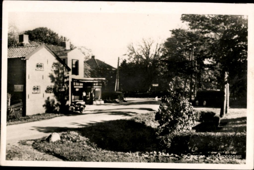 grootegast, kvr3-1066, Verzenden, 1940 tot 1960, Ongelopen, Groningen