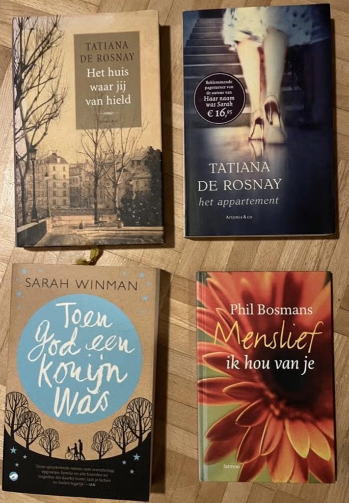 Boekenpakket Tantiana de Rosnay, Sarah Winman, Phil Bosmans, Boeken, Ophalen of Verzenden, Zo goed als nieuw