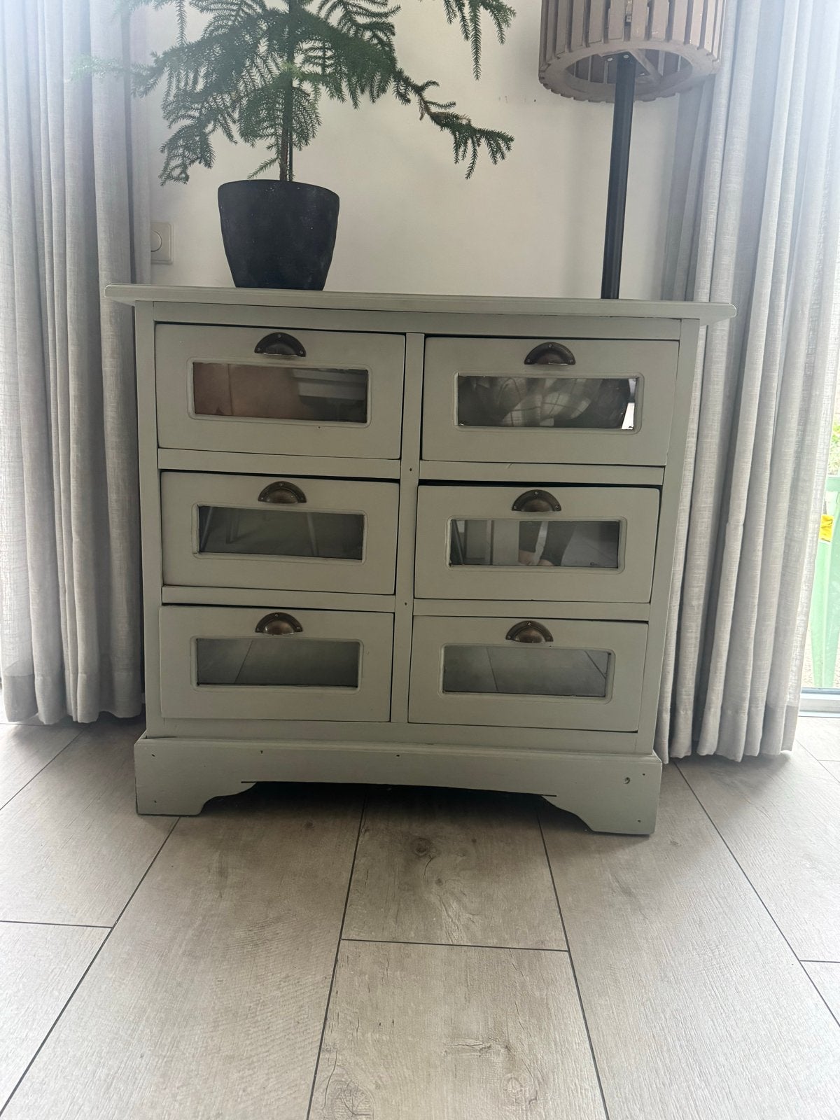 Ladenkastje met 6 lades - 90x47x85 cm, Ophalen, Gebruikt, 50 tot 100 cm, Met lade(s)