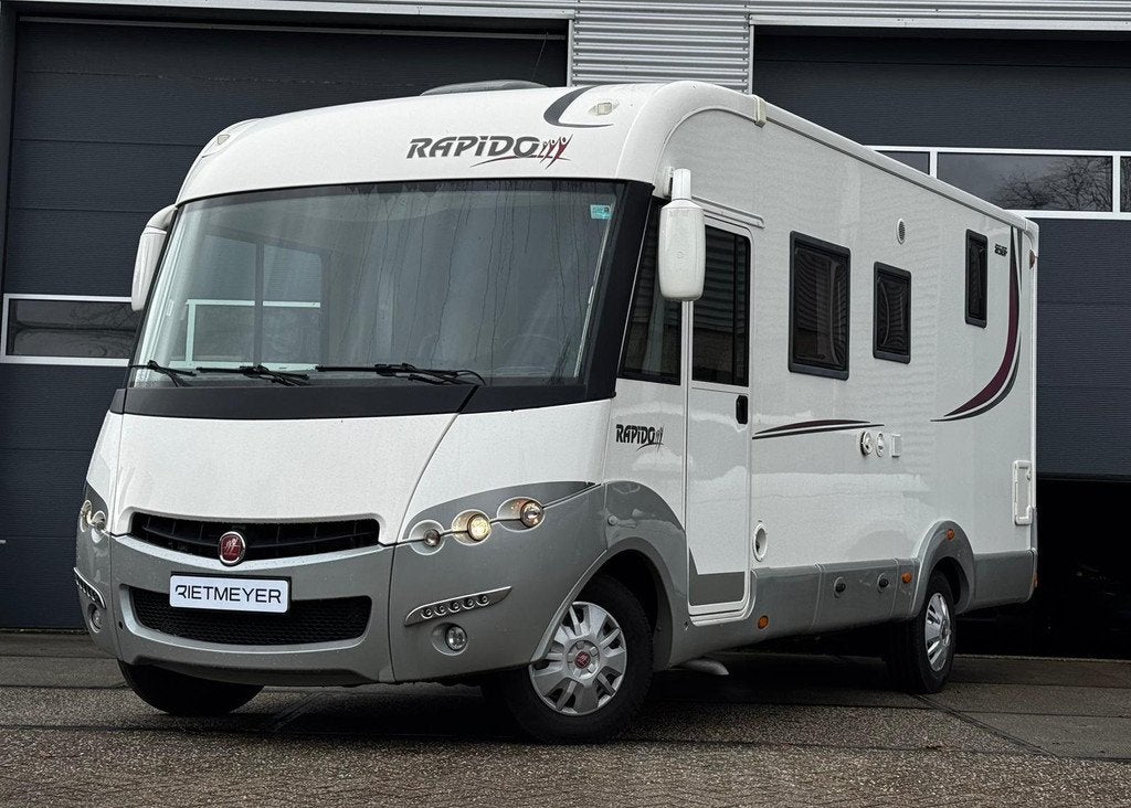 Fiat Rapido S8 |Hefbed |Luifel |Airco |TV |Fietsrek |Integra, Caravans en Kamperen, Campers, 6 tot 7 meter, Bedrijf, 6 tot 7 meter