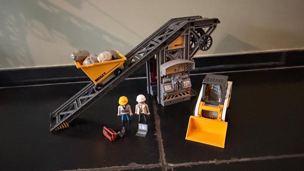 Playmobil Transportband Graafmachine 4041, Ophalen of Verzenden, Gebruikt