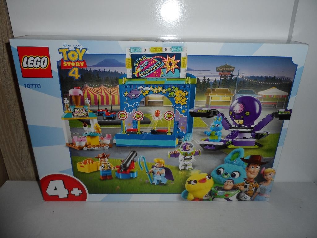 Lego 10770 Toy Story 4 - Buzz & Woody's Kermis Mania *Nieuw*, Lego, Nieuw, Ophalen of Verzenden, Disney