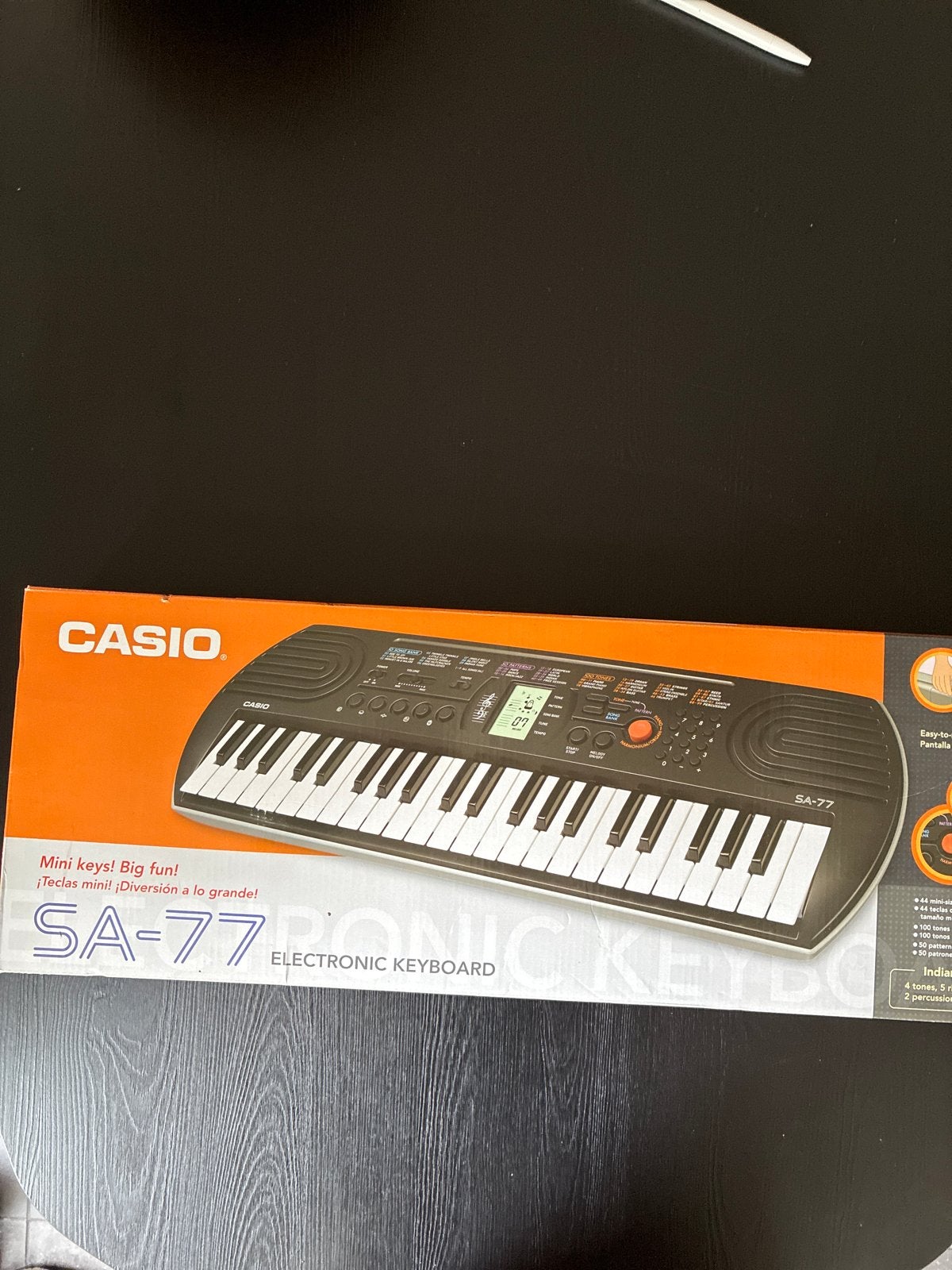 Casio SA-77 Elektronisch Keyboard - Zo goed als nieuw, Muziek en Instrumenten, Ophalen, Zo goed als nieuw, Overige aantallen, Casio