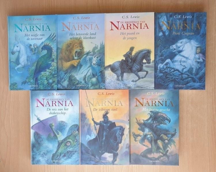 C. S. Lewis - De Kronieken van Narnia 1 t/m 7 (HC), Ophalen of Verzenden, Gelezen, C. S. Lewis