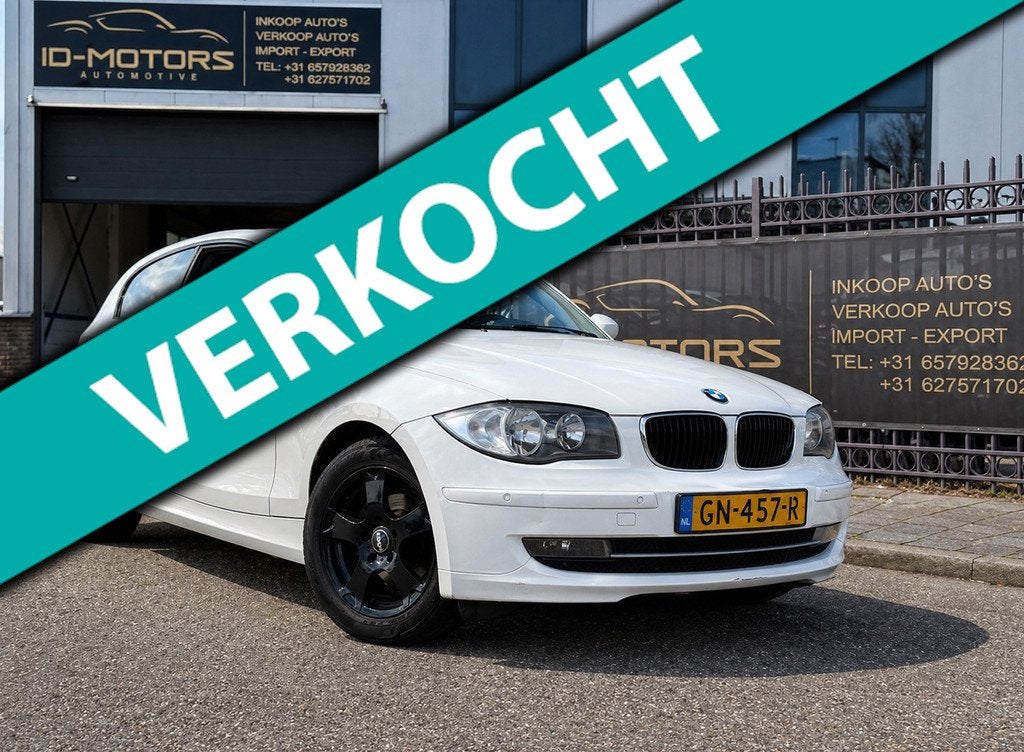 BMW 1-serie 116i SPORT NAP LUXE UITVOERING NAP APK, Auto's, BMW, Bedrijf, Te koop, 1-Serie, ABS, Airbags, Airconditioning, Alarm