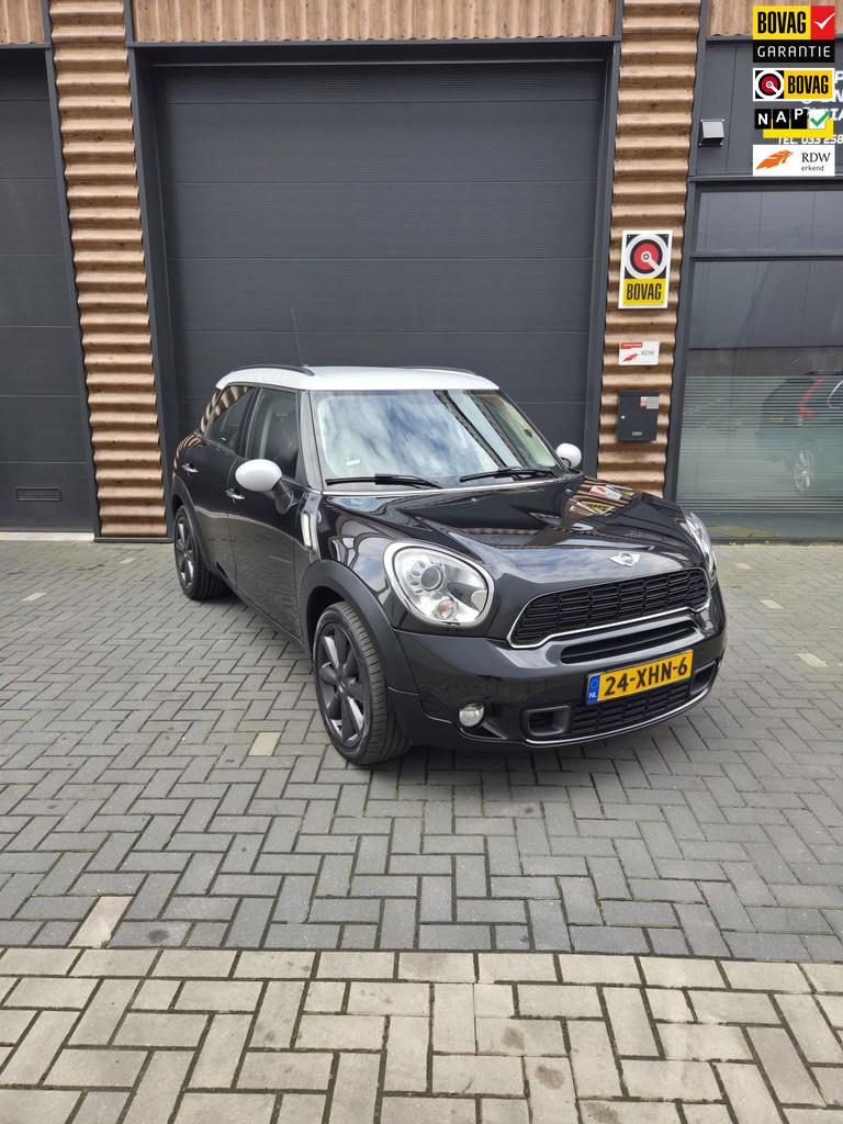 Mini Mini Countryman 1.6 Cooper S Chili, Auto's, Mini, Euro 5, Gebruikt, Leder en Stof, Zwart