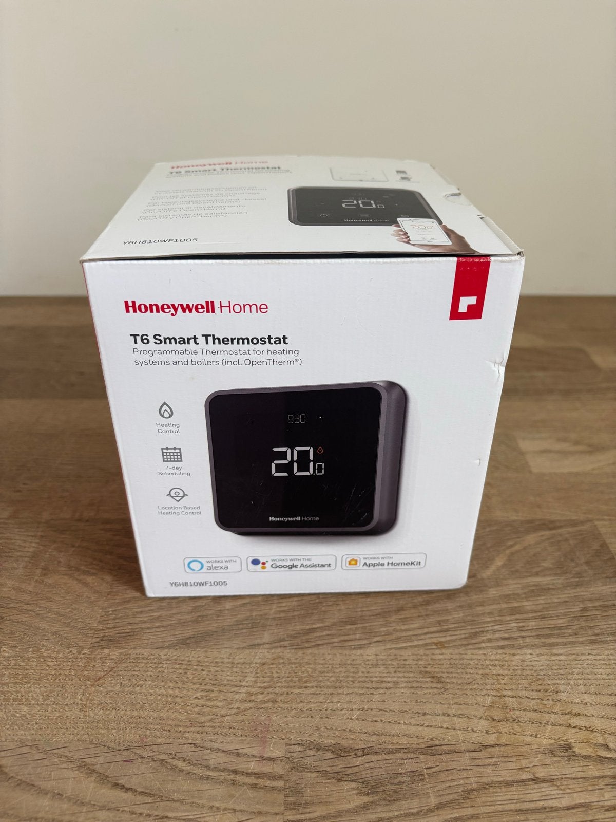 Honeywell Home T6 Smart Thermostaat - Nieuw in doos, Doe-het-zelf en Verbouw, Ophalen of Verzenden, Slimme thermostaat, Nieuw