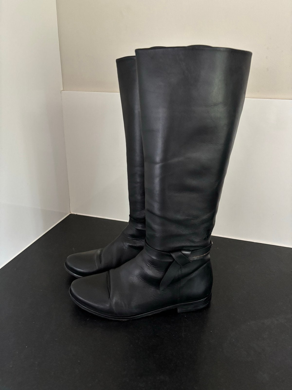 Prachtige Floris van Bommel laarzen, maat 39.5, Kleding | Dames, Schoenen, Verzenden, Zo goed als nieuw, Zwart, Hoge laarzen