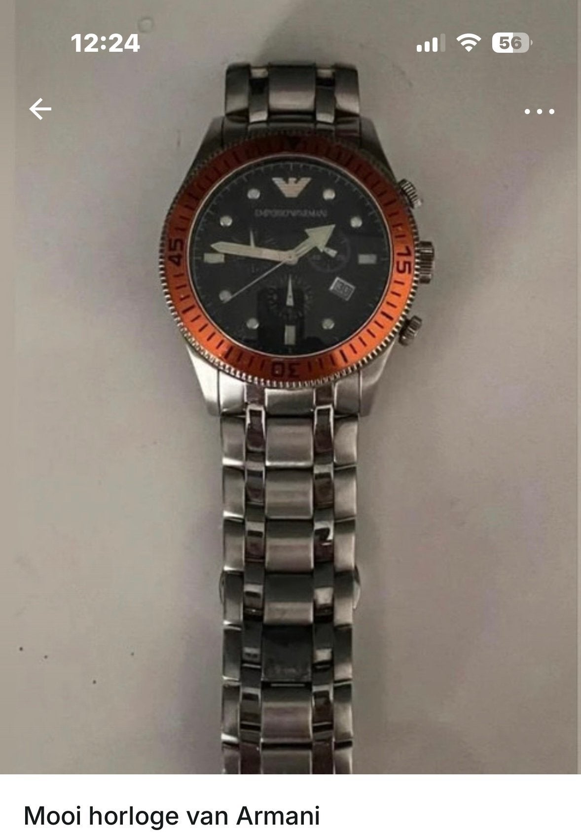 Armani horloge en Rotorcraft horloge, Sieraden, Tassen en Uiterlijk, Horloges | Heren, Ophalen of Verzenden, Zo goed als nieuw