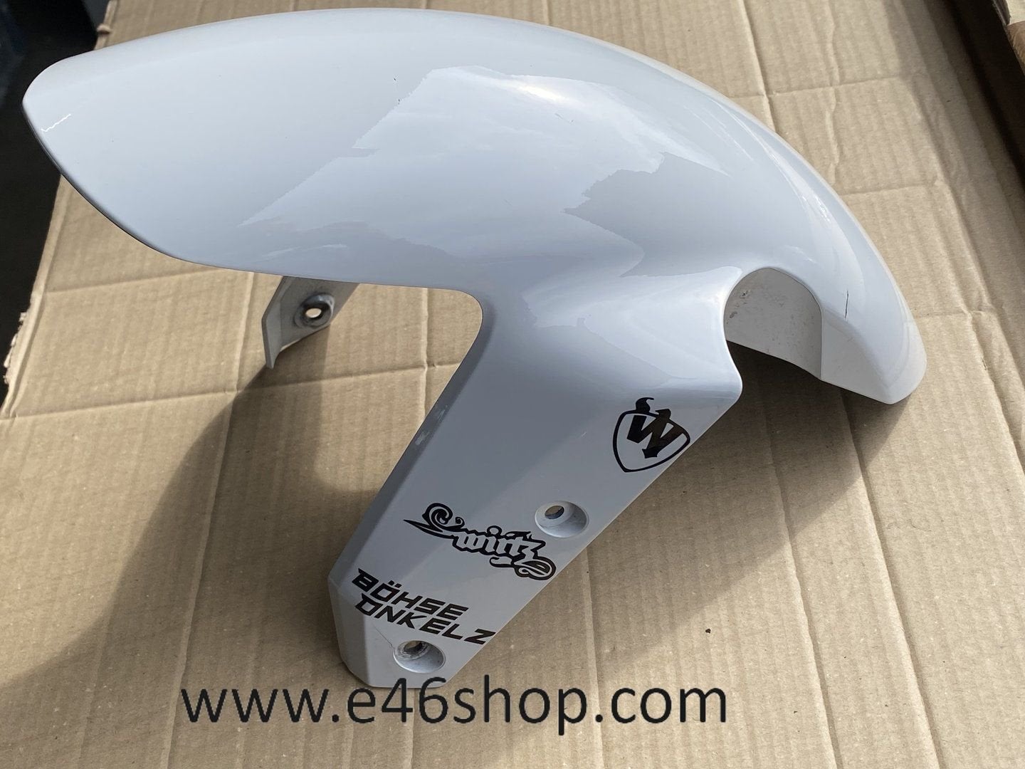 BMW F800R 2016 VOOR SPATBORD WIT OEM 8533763, Gebruikt, -, -, Ophalen of Verzenden
