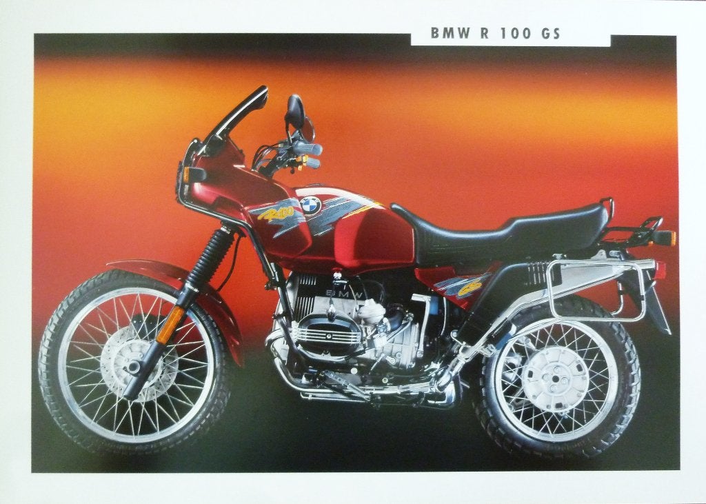 4 Folders BMW R100 GS/ K75S/ K75 RT/ K1100 LT 1993 Folder, Motoren, Handleidingen en Instructieboekjes, Ophalen of Verzenden, BMW