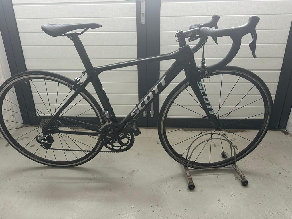 Scott Foil carbon racefiets Shimano Dura Ace Di2 maat XS, Fietsen en Brommers, Fietsen | Racefietsen, 28 inch, Gebruikt, Carbon
