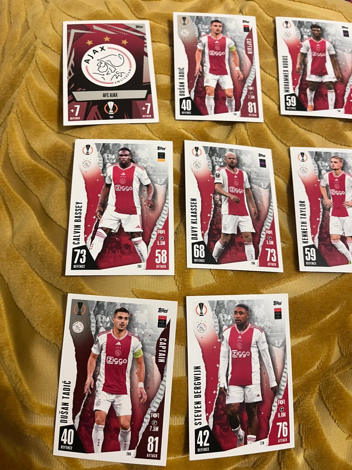 Ajax voetbalplaatjes Match Attax, Ophalen of Verzenden, Nieuw, Plaatje