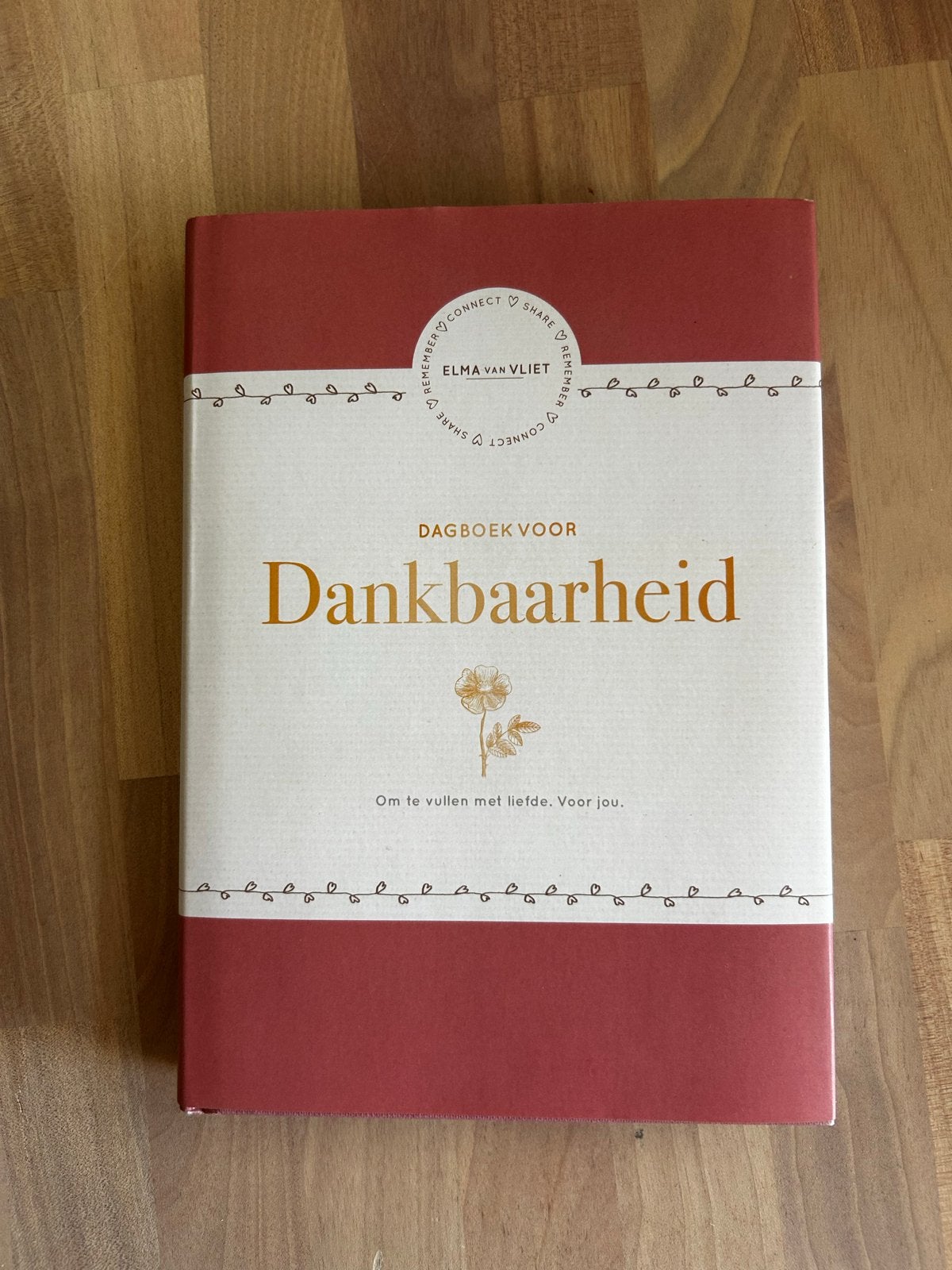 Dagboek voor Dankbaarheid - Elma van Vliet, Ophalen of Verzenden, Zo goed als nieuw