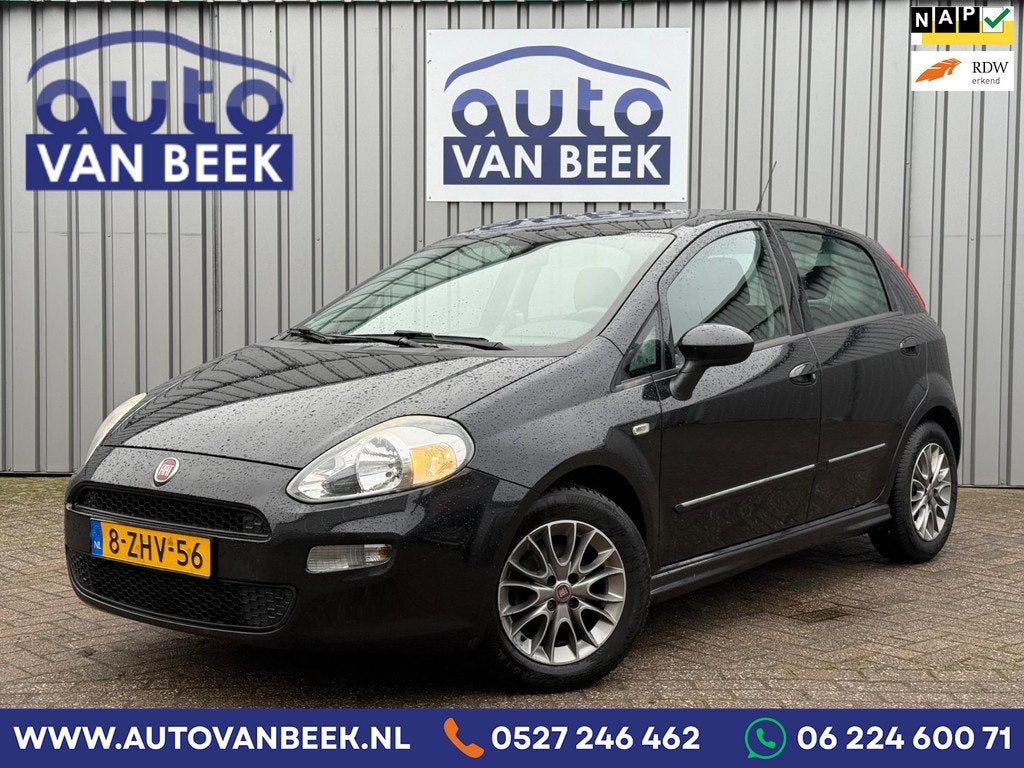 Fiat Punto Evo 1.3 M-Jet Street|Trekhaak|Export, Voorwielaandrijving, Euro 5, Stof, Gebruikt