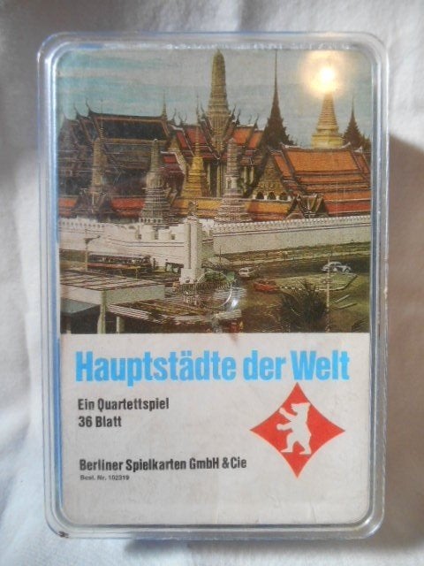 Kwartet HAÜPTSTÄDTE DER WELT, Ophalen of Verzenden, Gebruikt, Kwartet(ten)