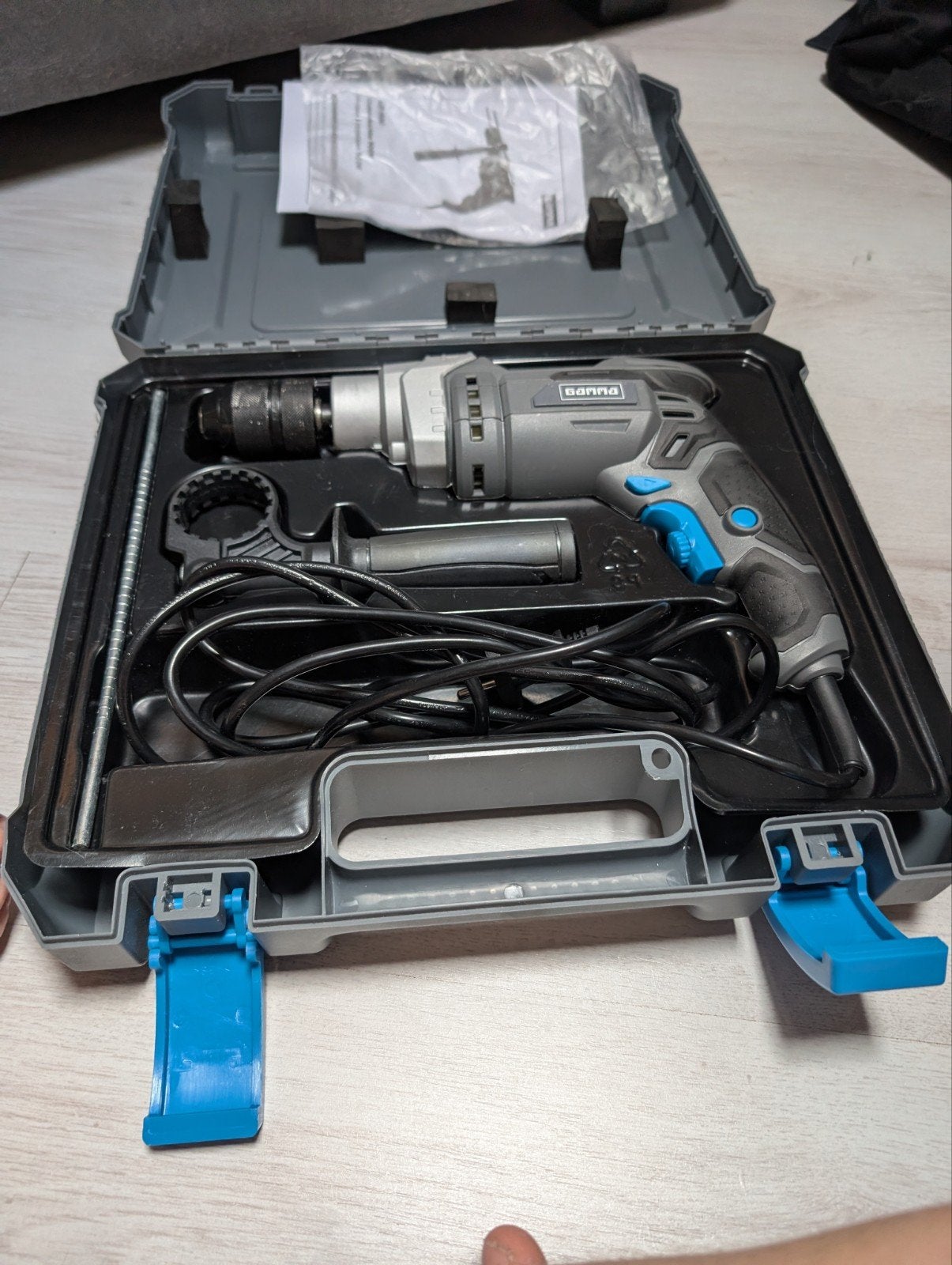 Gamma klopboormachine, Doe-het-zelf en Verbouw, Gereedschap | Boormachines, Ophalen, Zo goed als nieuw, Boormachine