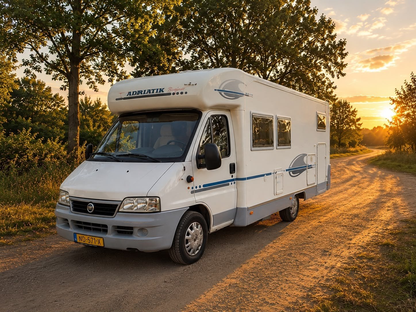Adria coral s 660 sl enkele bedden /:airco, Caravans en Kamperen, Campers, Buitenlamp, Fiat, Achteruitrijcamera, Koelkast