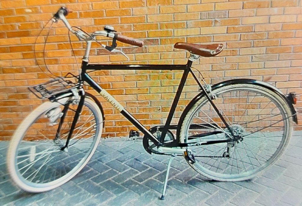 Valenti "Spirit" stadsfiets, Velgrem, Versnellingen, Zo goed als nieuw, 57 tot 61 cm