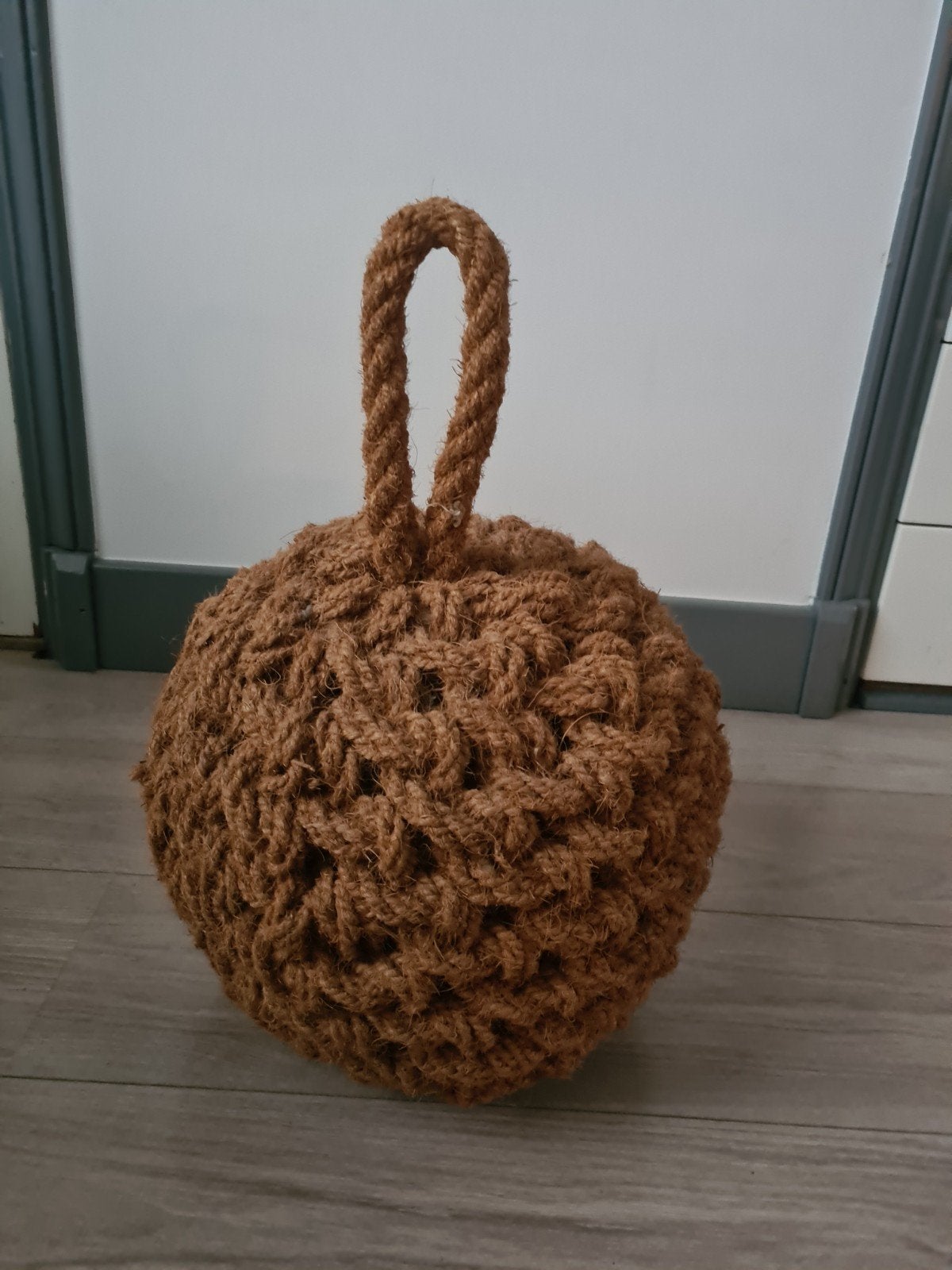 Decoratieve touw deurstopper of balfender stootwill, Watersport en Boten, Ophalen of Verzenden, Zo goed als nieuw