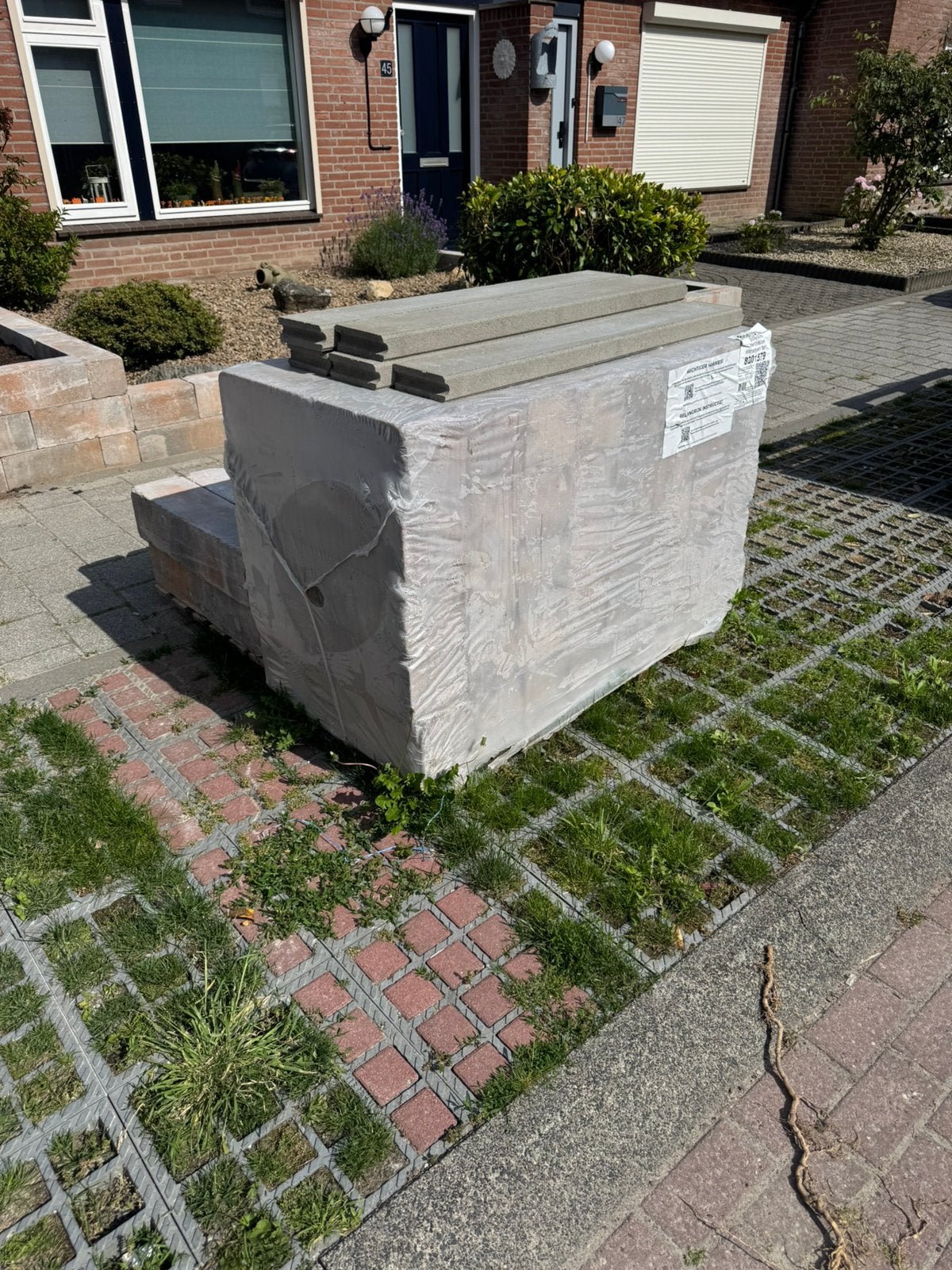 Stapelblokken voor plantenbak, Steen, Minder dan 30 cm, Nieuw, Ophalen of Verzenden