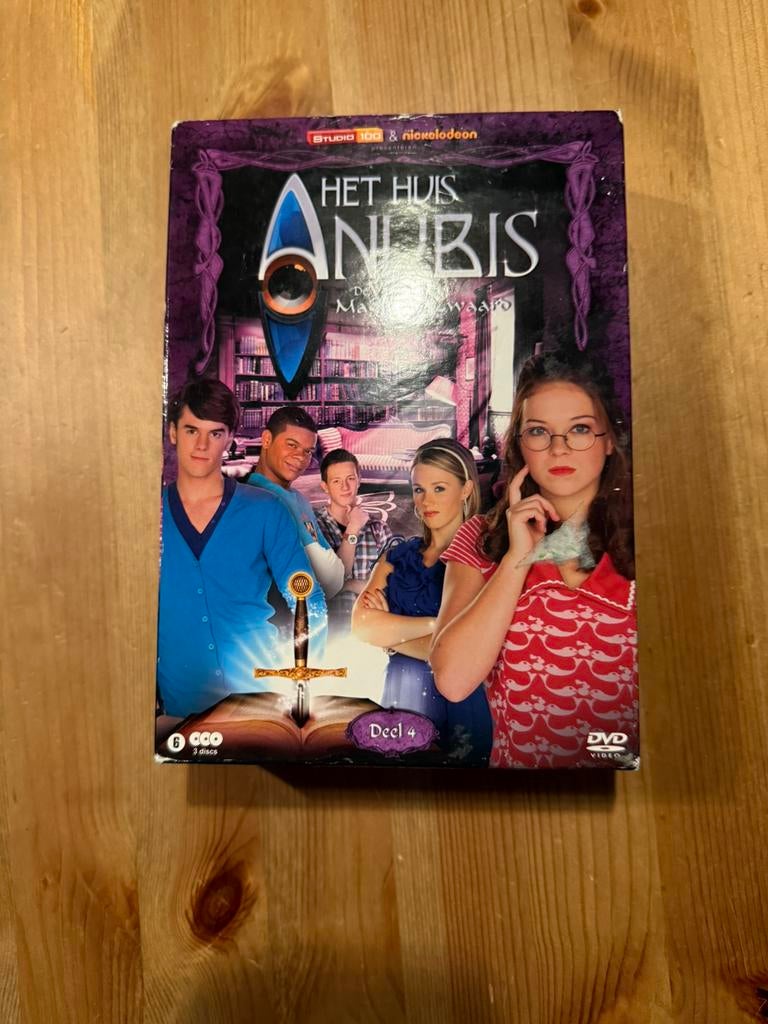 Het Huis Anubis de vijf van het magische zwaard DVD deel 4, Cd's en Dvd's, Dvd's | Tv en Series, Gebruikt, Boxset, Alle leeftijden
